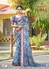 Libas Vol 5 By Kashvi Dull Moss Daily Wear Saree Wholesalers In Surat
